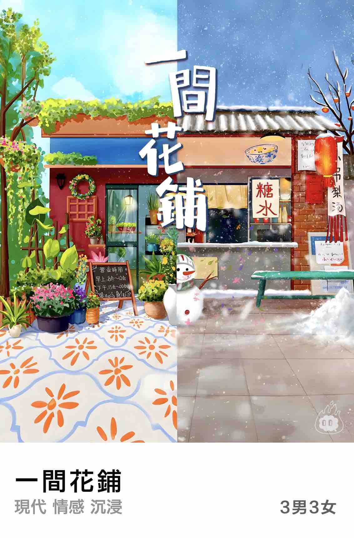 燒腦會沉浸式劇本殺-一間花鋪